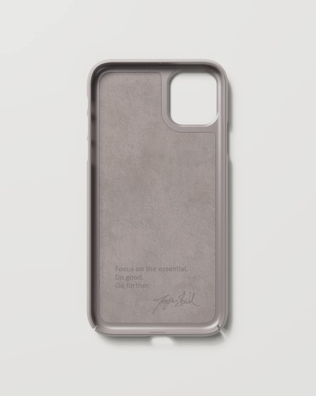 Nudient Carcasa Fina Para IPhone 11, Color Beige