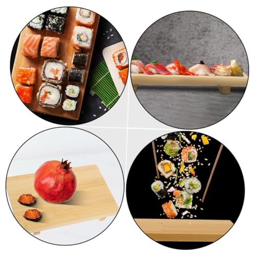 Tablas para servir sushi estilo japonés 2 piezas miniatura 3