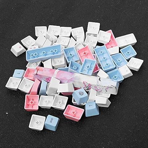 Anime Style Keyboard Keycap, Keycap, Sublimation Keycap, Wear Resistance for Mechanical Keyboard(Three Lives III) Cover
