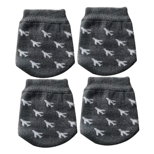 AUTSUPPL 4個 椅子脚カバー 滑り止め 耐久性コッ製 車椅子 オフィスチェア 物干し台対応 フロア保護 騒音軽減 対応