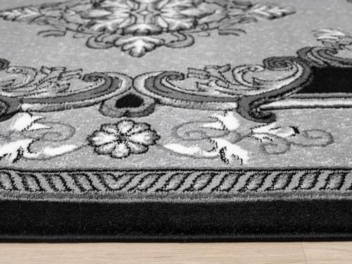 Tapete decorativo oriental tradicional moderno 5' x 7' miniatura 3
