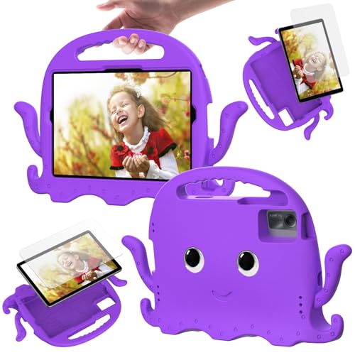 Étui Samsung Galaxy Tab A11 Plus 11" violet idéal pour les voyages en famille
