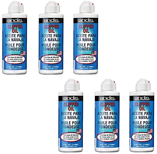 Andis Clippers Clipper Oil 4 oz (Pack of 6)