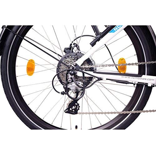 NCM Milano Bicicletta elettrica da Trekking, 250W