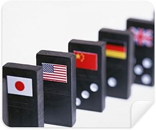 Pai Gow Dice Flag Gambling Cleaning Cloth Screen Cleaner 2pcs Suede Fabric