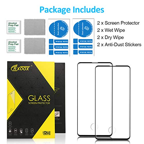 2 Pack Vetro Temperato per Samsung Galaxy S10