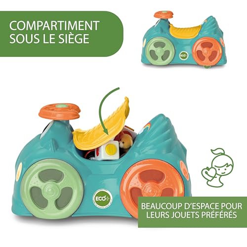 Chicco Porteur All Around Eco+ Vert avec roues orientables