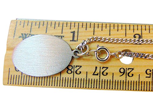 Westmon Works Saint Sebastian Pewter Medal 3/4 Inch Long with Stainless Steel Chain Boxed3