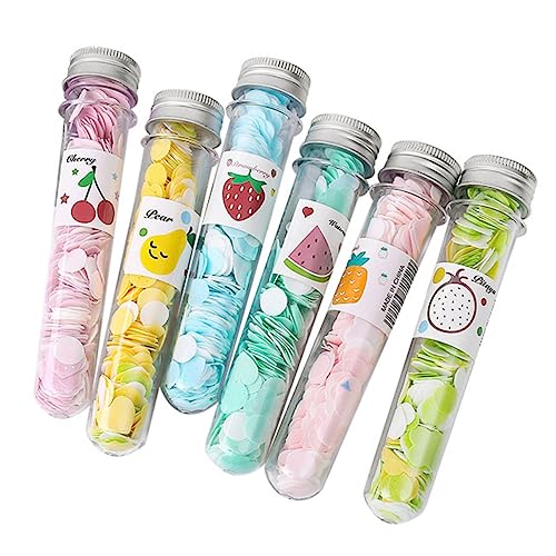 YARNOW 6 Piezas Mini Papel de jabón jabon de Manos jabón de Manos jabón Manos Hand Soap jabón Exfoliante Facial dispensador líquido jabón para lavarse Las Manos Escamas de jabón