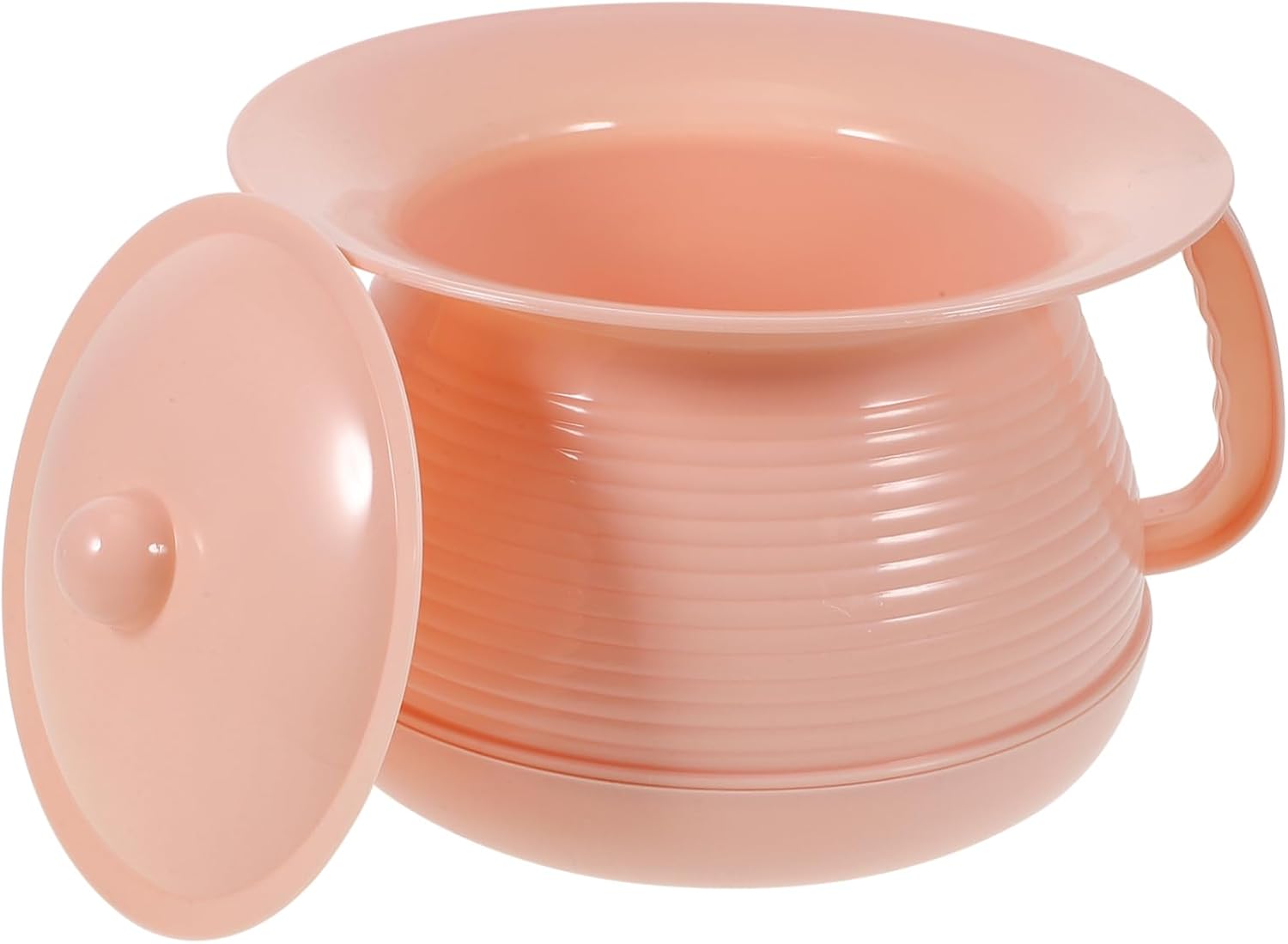 GARVALON Thickened Urinal Lid Boy Girl Urine Pot Adult Decorative Spittoon Night Urine Pot Handheld Potty