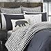 Eddie Bauer - King Comforter Set, Reversible Cotton Bedding with Matching Shams, Pre-Washed for Added Softness (Kingston Charcoal, King)