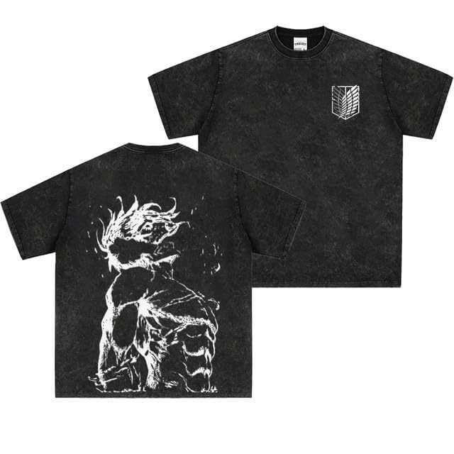 AOT Yeager Manga T-Shirt Japanese Anime Top AOT Shirt