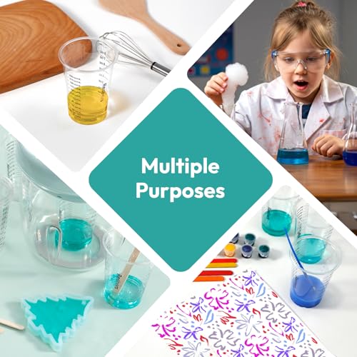 Resiners Epoxy Measuring Cups, 50PCS Resin Mixing Cups Set with Sticks - image 7