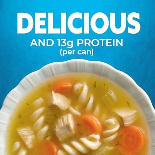 Image of Progresso Traditional, Hearty Chicken & Rotini Canned Soup, 19 oz. | Made with chicken, carrots, & rotini pasta, No artificial flavors, No colors from artificial sources