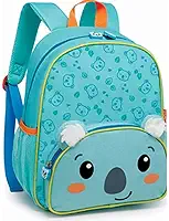 Mochila Infantil, Nova Rio, Animais, Menino, 33 cm, Sortida