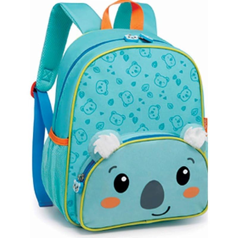 Mochila Infantil, Nova Rio, Animais, Menino, 33 cm, Sortida