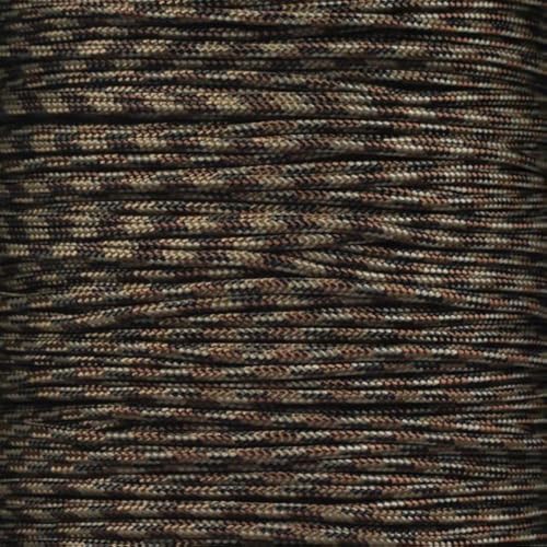 West Coast Paracord 425 Paracord (3 mm) – 10, 25, 50 oder 100 Fuß Hanks – aus 100% Nylon – für Tactical,,, Survival, Allgemeinen Gebrauch, Braun/Camouflage, 100 Feet