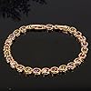 Women Bracelets, 18K Multi-Gemstone and Diamond Tennis Bracelet Gold Heart Bracelets for Women (Diamond Bracelet)
