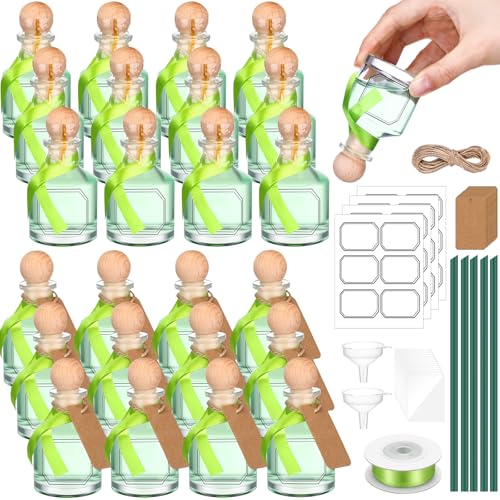 Baderke 12 Pcs 50 ml /1.7 oz Patron Shot Bottles Empty...