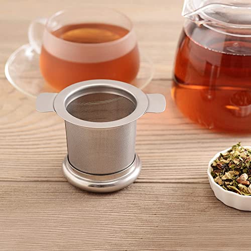 Image of VAHDAM, Classic Tea Infuser | Tea Infusers for Loose Tea | 18 /8 Stainless Steel Loose Tea Steeper | Best Tea Strainers for Loose Tea | Tea Diffuser | Loose Leaf Tea Infuser | Gift for Him /Her