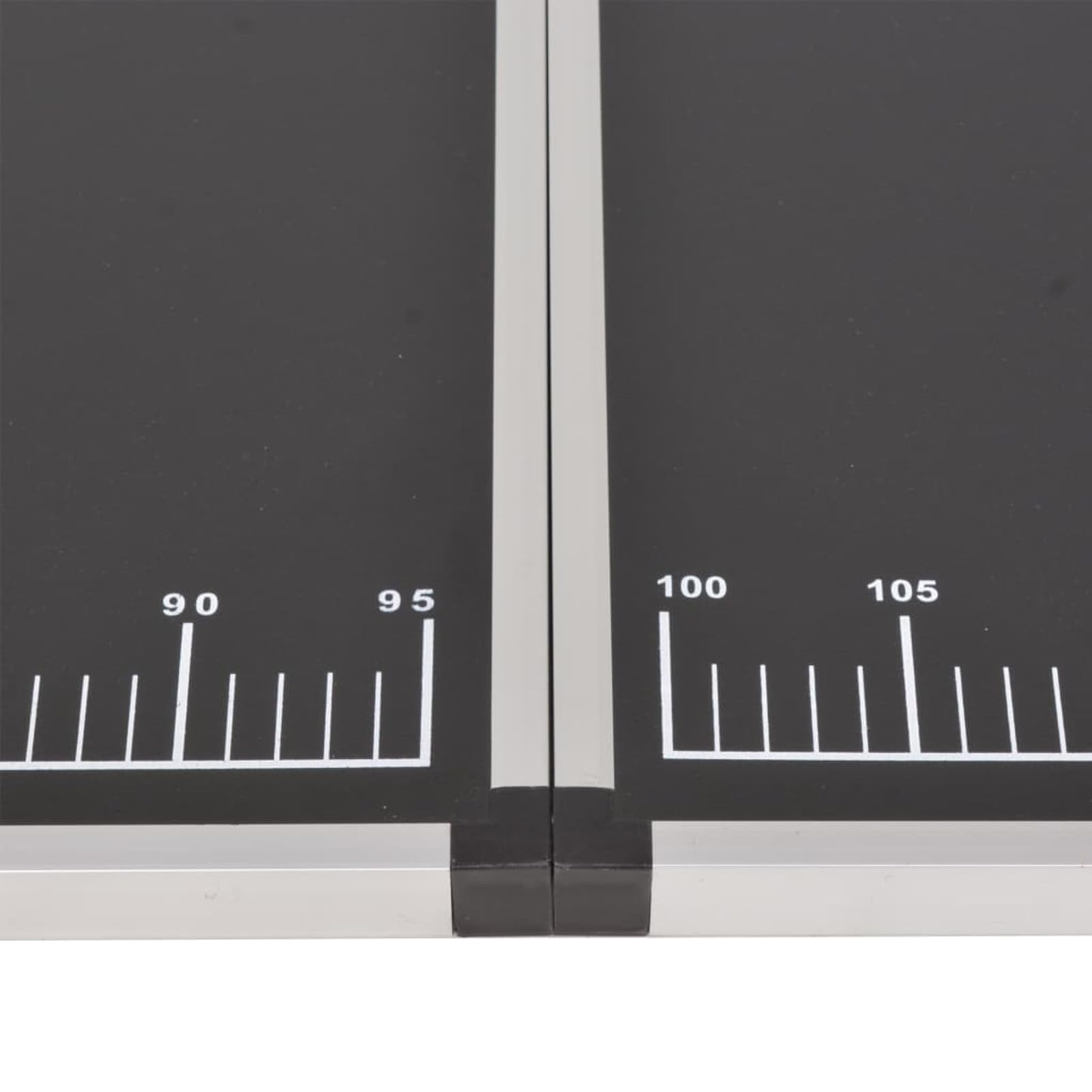 Rantry Table pliante à coller en MDF et aluminium 200 x 60 x 78 cm