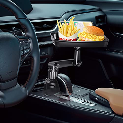Bandeja Portavasos Giratoria Ajustable 360° para Auto miniatura 2
