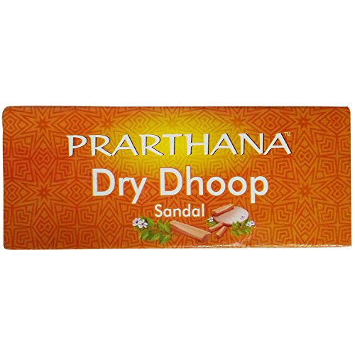 Image of Prarthana Dry Dhoop - Sandal, 20 Pieces Carton