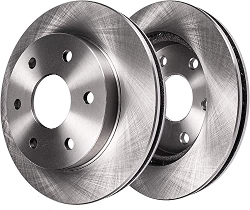 Image of Detroit Axle - Rear Brake Kit for Chevy GMC Silverado Sierra 1500 Tahoe Yukon Cadillac Escalade Disc Brakes Rotors Disc Brake Caliper w /Bracket Replacement
