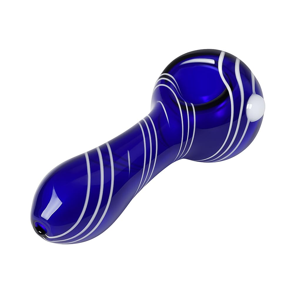Premium Portable Tobacco Pipe Starter Kit, Complete Accessory Set, Travel-Friendly Smoking Pipe Gift Collection(Blue B)