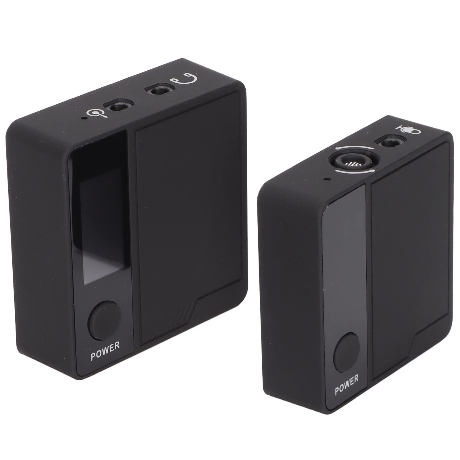 de Micrófono Lavalier Inalámbrico 2.4G, Transmisor de Reducción de Ruido Doble, Micrófono de Solapa Compatible con Cámaras DSLR, Videocámaras, Teléfonos Inteligentes Y(Versión inglesa)
