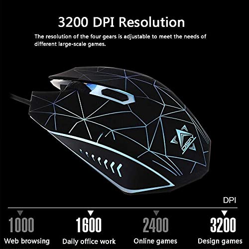 Teclado para juegos zhanghong USB retroiluminado miniatura 4
