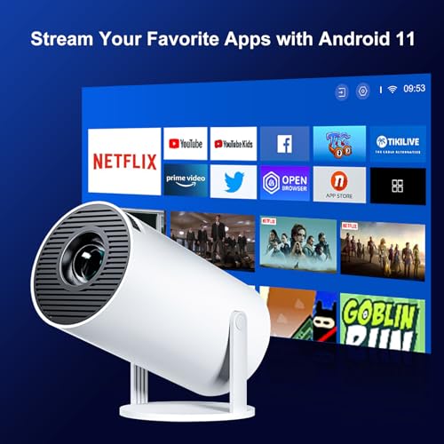 Salange HY300PRO Mini Projector Android 11.0 thumb #4