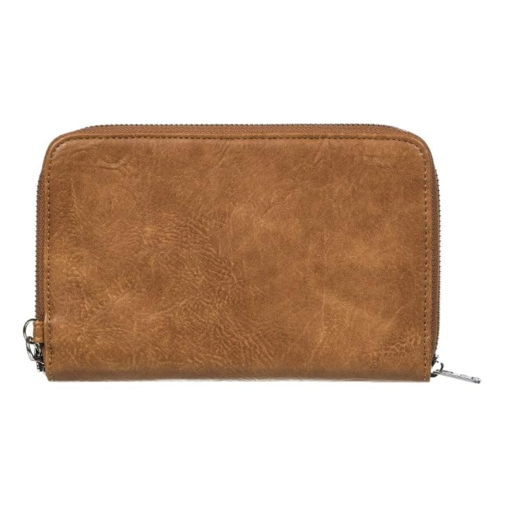 Roxy Women's Wallet | ID Window | Passport Window | Zip Closure | Card Slots | Travel | Everyday Carry | Faux Leather2