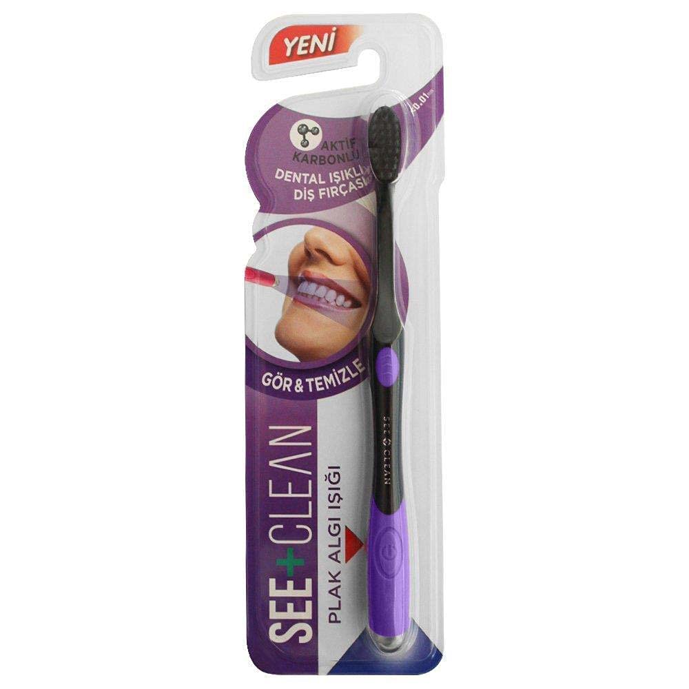 See+ Clean Dental Işıklı Diş Fırçası Mor