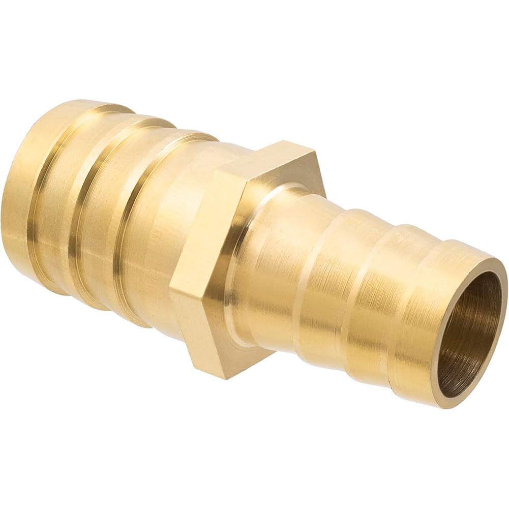 Racores de empalme con espiga de latón, Acoplamiento reductor de manguera con púas latón, varios tamaños, paquete 5(14mm*8mm,10pcs)
