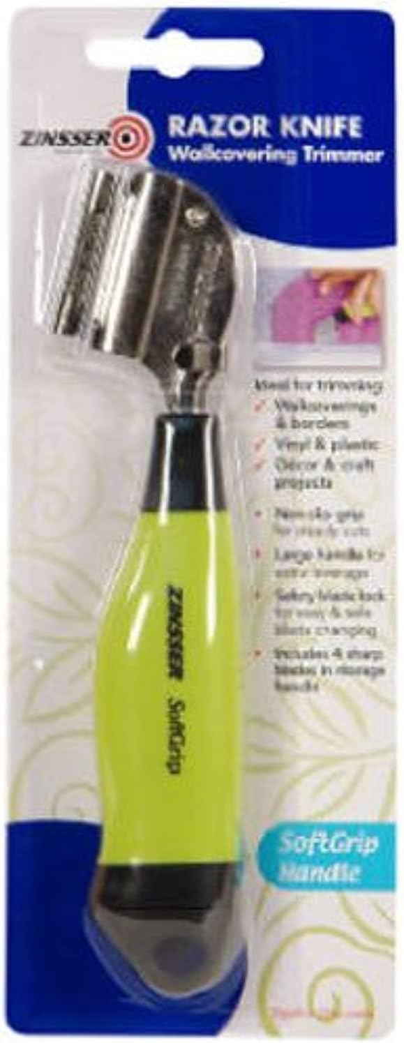 Zinsser 98024 Razor Knife with 5 Blades - Wallpaper - Amazon.com