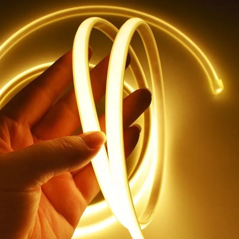 SILAMP - Cinta LED COB 288LED/m (50 m, 220 V, color blanco neutro, 4000 K, 5500 K)