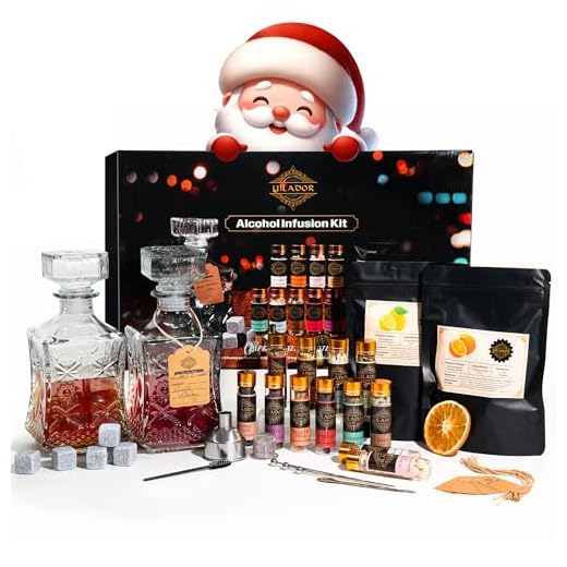 DIY Whiskey Infusion Kit for Home Mixology