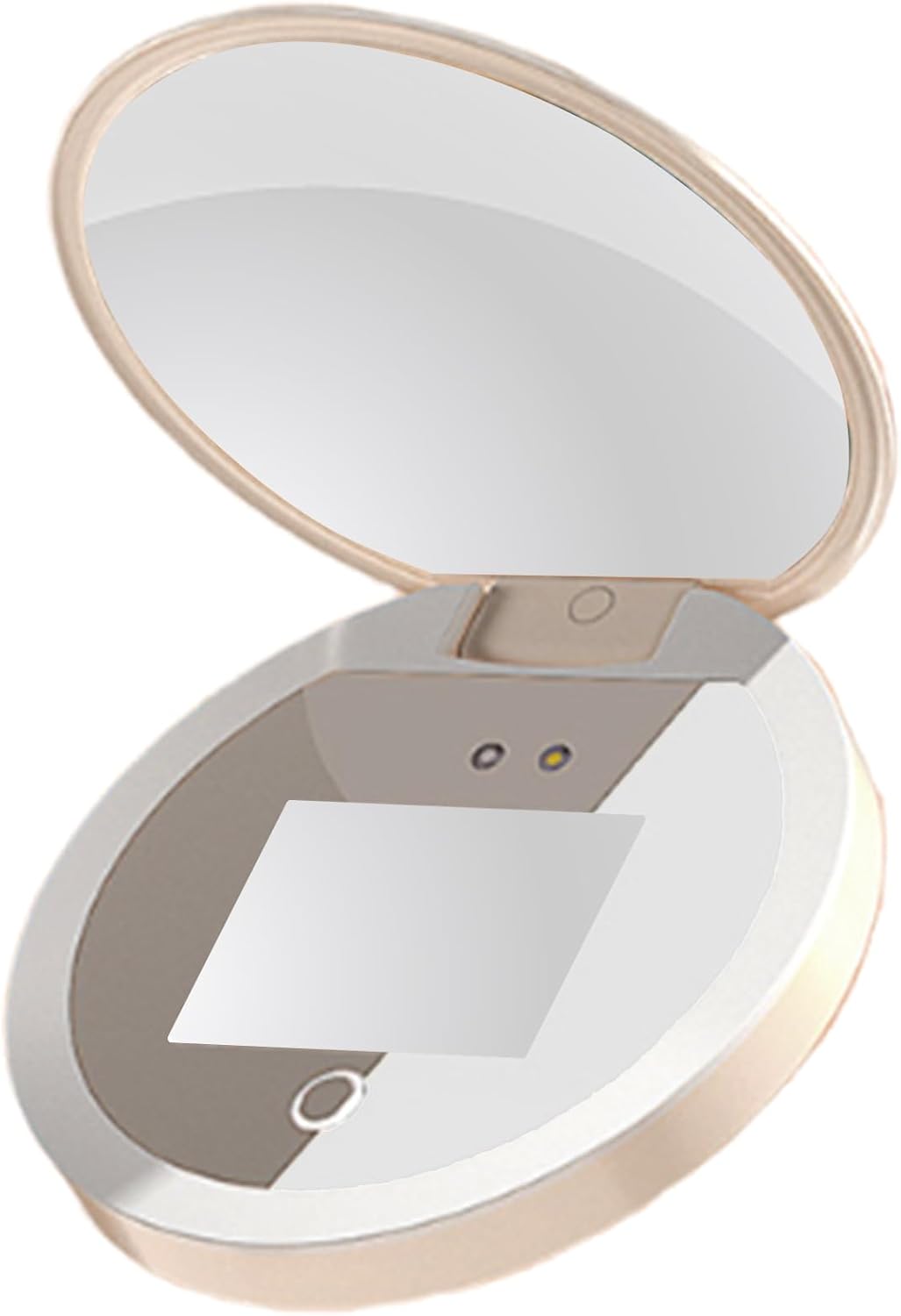 日焼け止めテスト用のUVSカメラ付きのトラベルメイクミラー