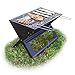 Relaxdays Grill Plegable 10017881-Grill, Negro, 45.5x30x30.5 cm