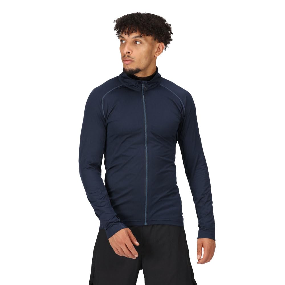 Regatta Professional Men's Stretch Full-Zip Midlayer Navy