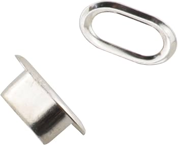 Amazon.com: DGZZI 100 Sets Oval Eyelets Inside Diameter