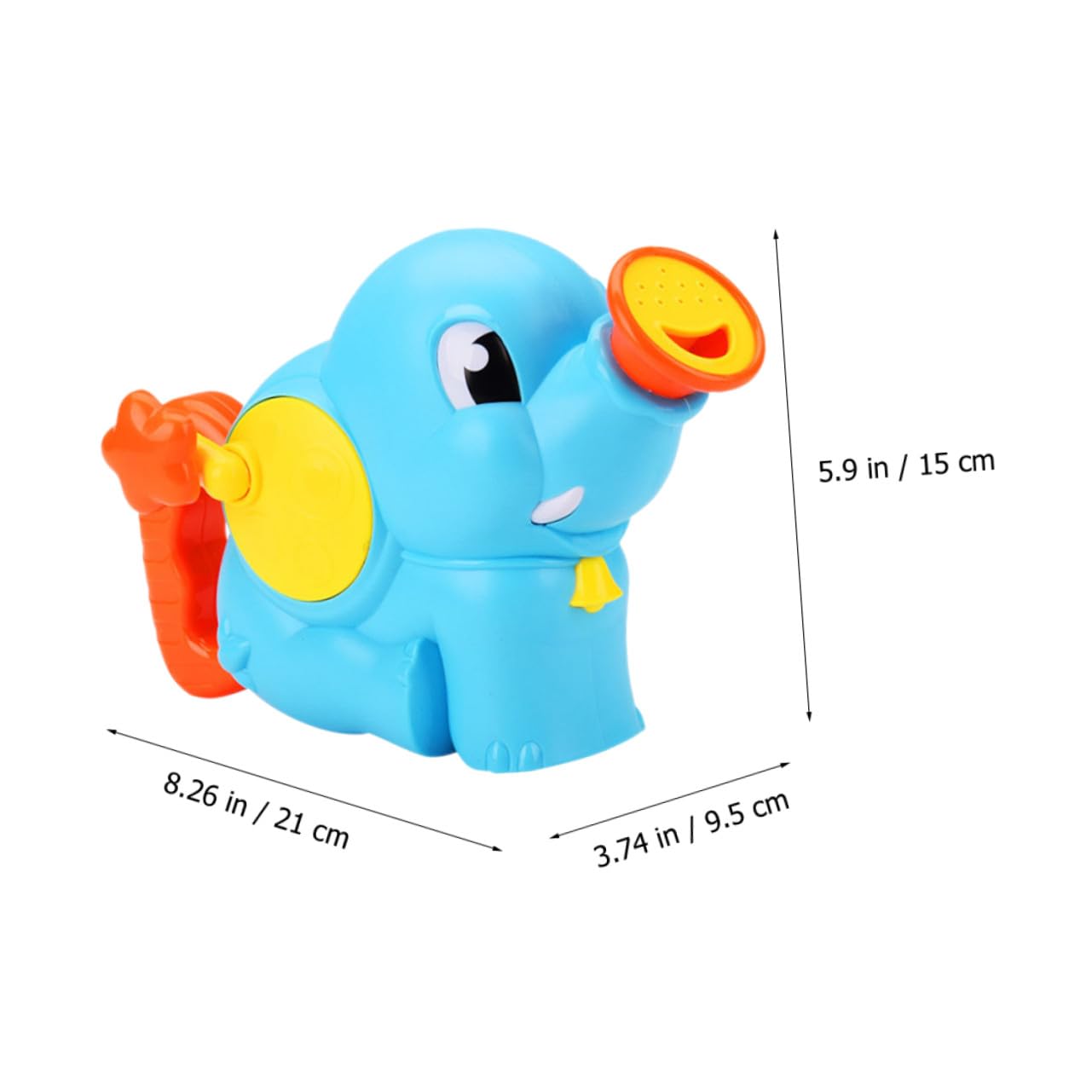 Giocattolo da Bagno a Forma di Animale, Plastico, per Bambini | Giochi Vasca, Impugnatura Facile, Leggero, Piscina e Spiaggia, Stimola Immaginazione