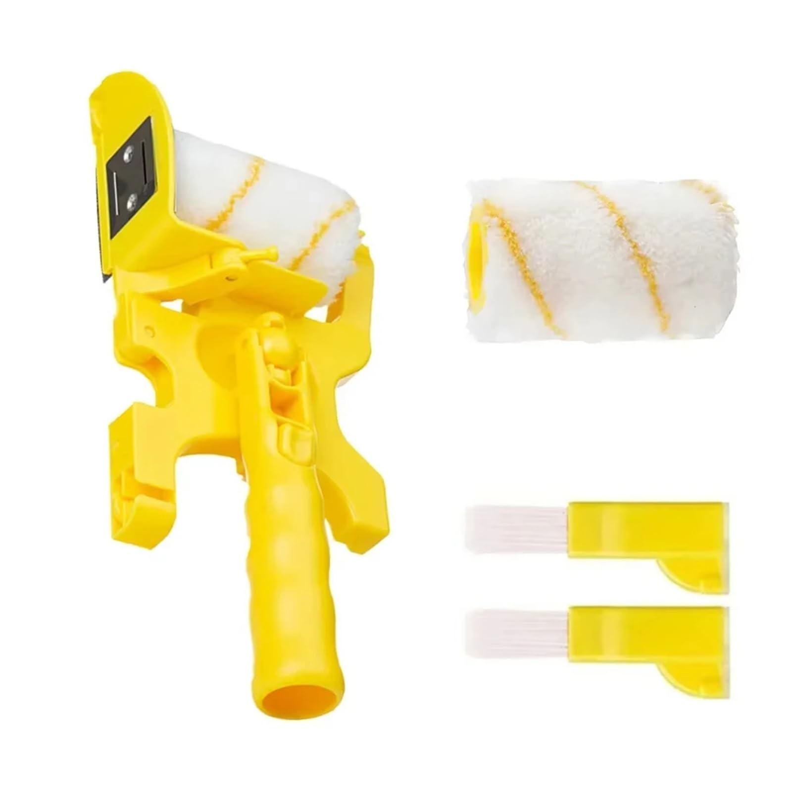 Professional Wall Paint Roller Set Multifunction Clean Cut Edger Rolling Brush For Painting Tools