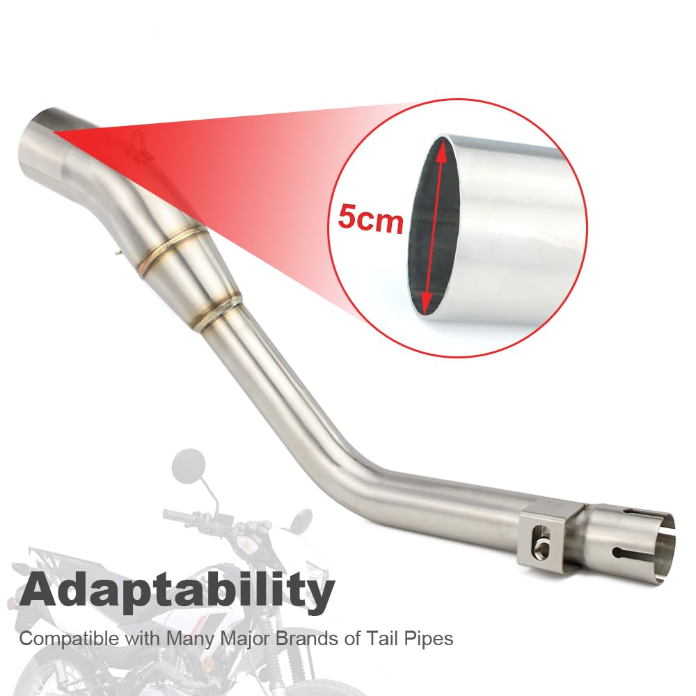 For Kawasaki Ninja ZX4R ZX-4RR 2023 Motorcycle Exhaust Middle Link