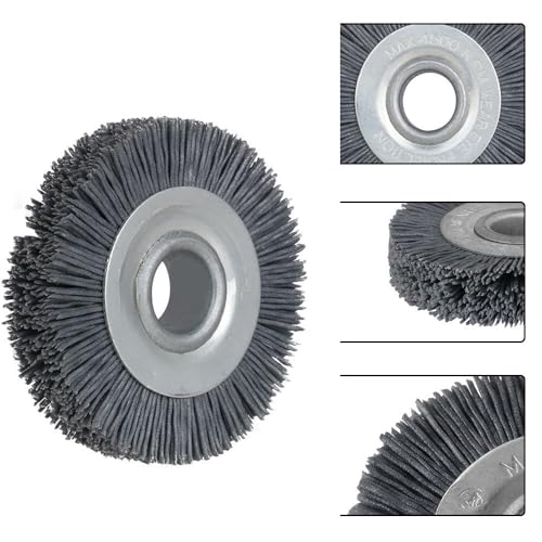 Cepillo de rueda nailon para restaurar muebles de madera y metal 5