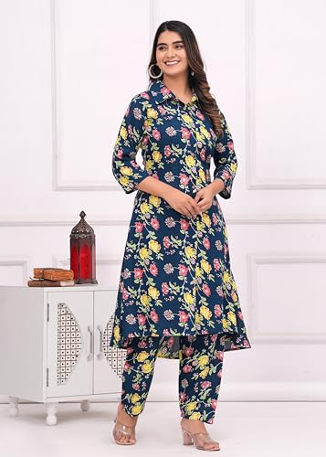 Image of TANISHA Women Co-Ord Set Kurta with Pant Set Outdoor Outfits Wear