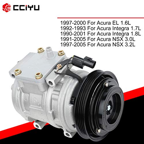 Image of CCIYU AC Compressor w /Clutch for Acura NSX 3.2L 1997-2005