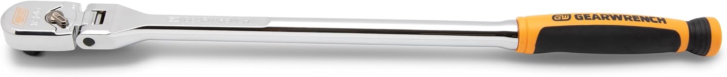 GEARWRENCH 3/8" Drive 120XP Dual Material Handle Flex Head Teardrop Ratchet | 81210XP - Image 3