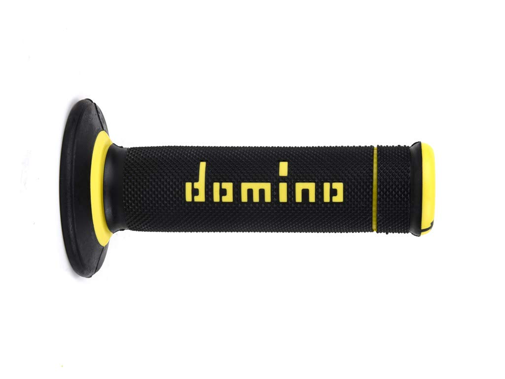 DOMINO Coppia Manopole Xtreme Nero/Giallo